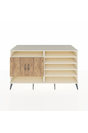 Kronos Konsol 7 Raflı 2 Kapaklı 176x59x99 Aytaşı-Çam/Aytaşı