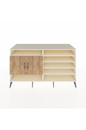 Kronos Konsol 7 Raflı 2 Kapaklı 176x59x99 Aytaşı-Çam