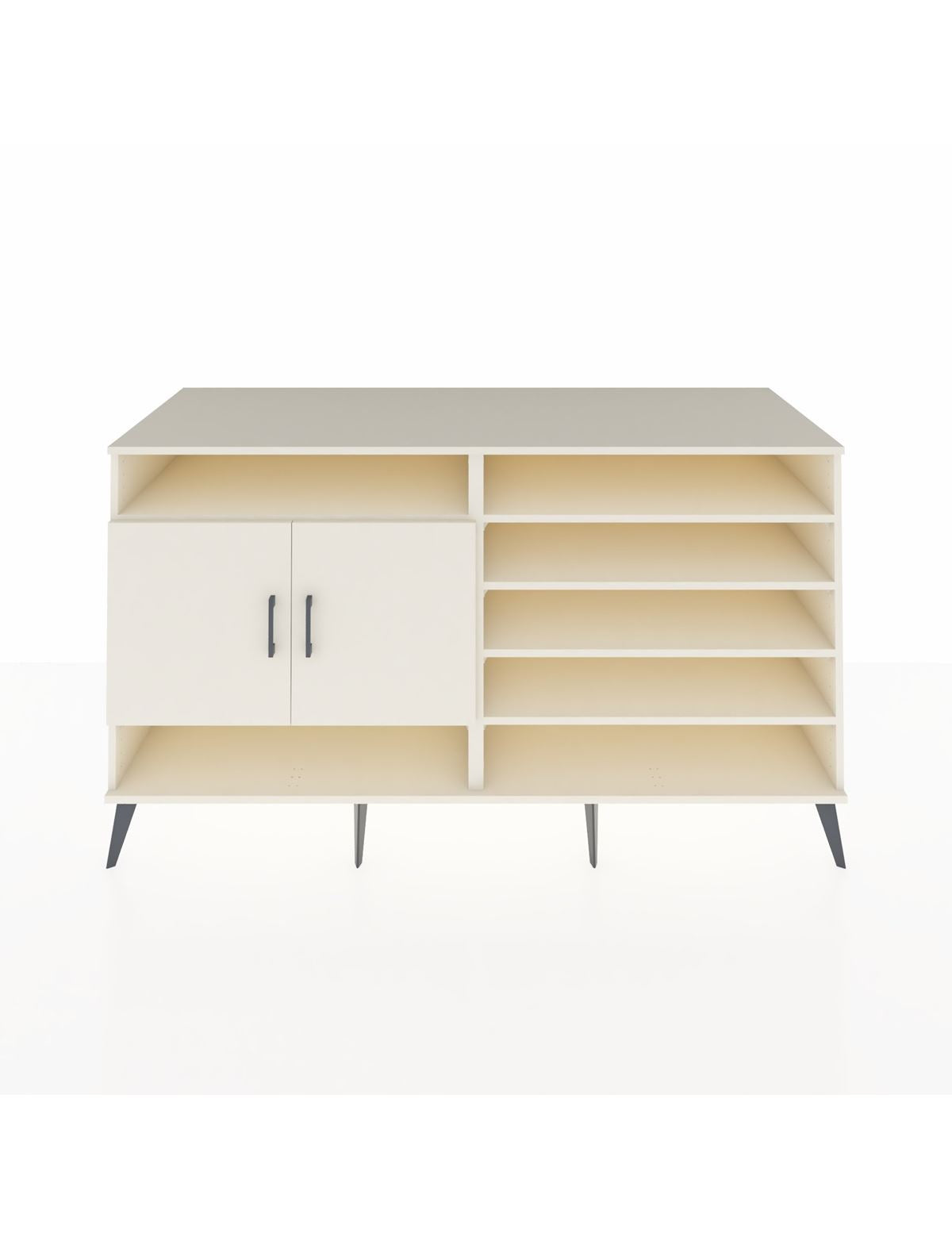 Kronos Konsol 7 Raflı 2 Kapaklı 176x59x99 Aytaşı-Aytaşı