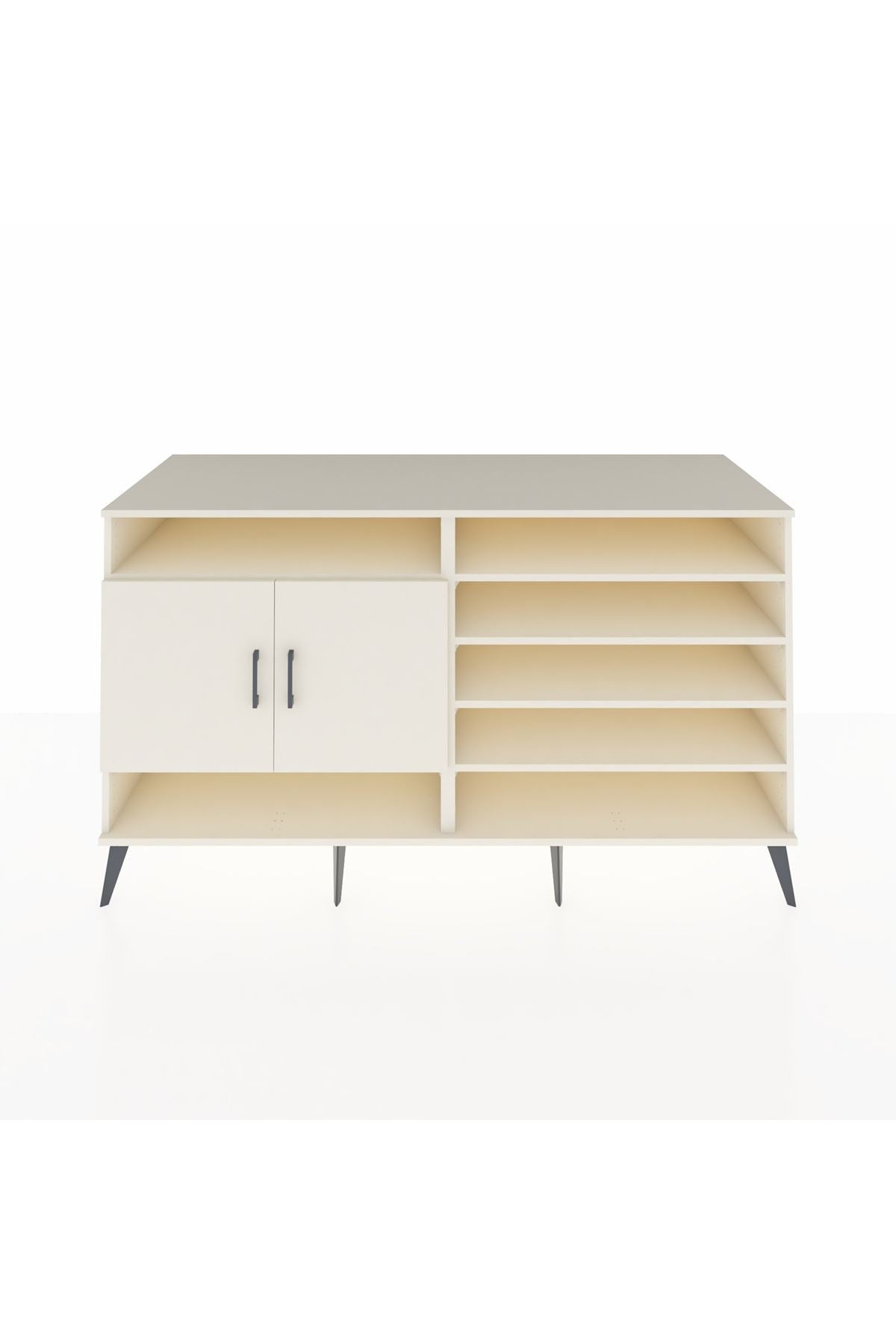 Kronos Konsol 7 Raflı 2 Kapaklı 176x59x99 Aytaşı-Aytaşı