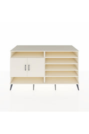 Kronos Konsol 7 Raflı 2 Kapaklı 176x59x99 Aytaşı-Aytaşı/Antrasit