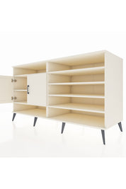 Kronos Konsol 7 Raflı 2 Kapaklı 176x59x99 Aytaşı-Aytaşı/Antrasit