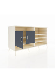 Kronos Konsol 7 Raflı 2 Kapaklı 176x59x99 Aytaşı-Antrasit