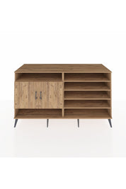 Kronos Konsol 7 Raflı 2 Kapaklı 176x59x99 Çam-Çam/Aytaşı