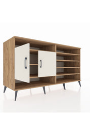 Kronos Konsol 7 Raflı 2 Kapaklı 176x59x99 Çam-Aytaşı/Çam