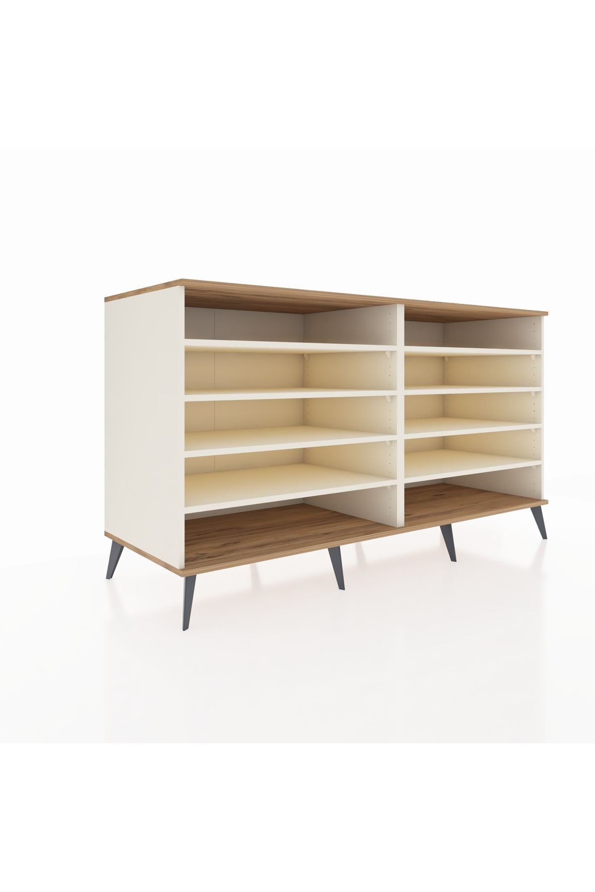 Kronos Konsol 8 Raflı 176x59x99 Aytaşı-Çam/Aytaşı