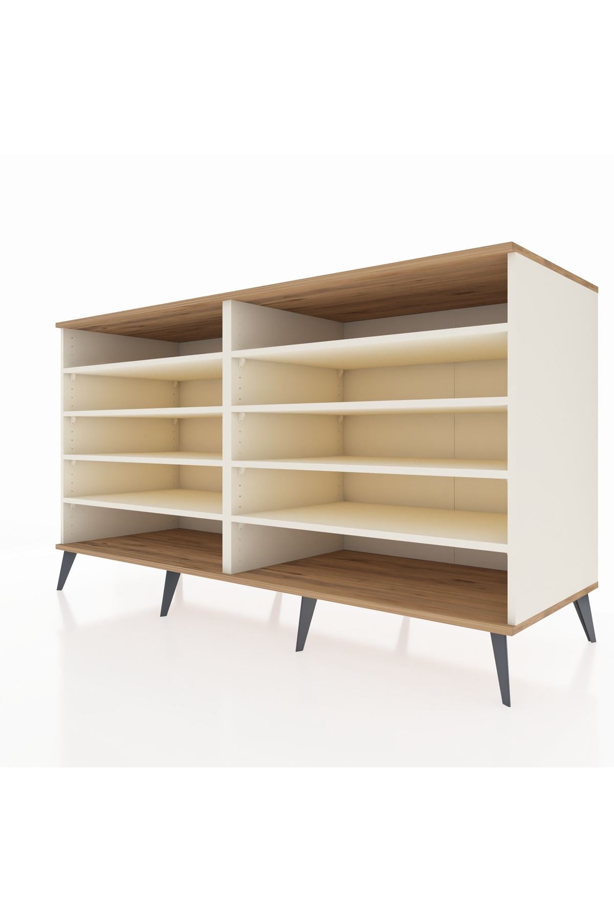 Kronos Konsol 8 Raflı 176x59x99 Aytaşı-Çam/Aytaşı