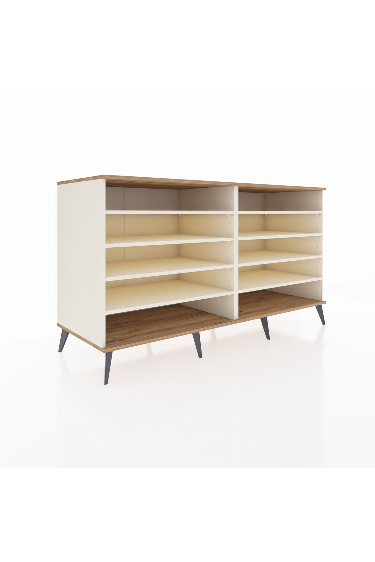 Kronos Konsol 8 Raflı 176x59x99 Aytaşı-Çam/Aytaşı