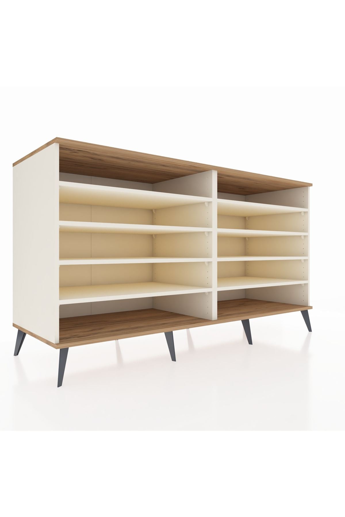 Kronos Konsol 8 Raflı 176x59x99 Aytaşı-Çam/Aytaşı