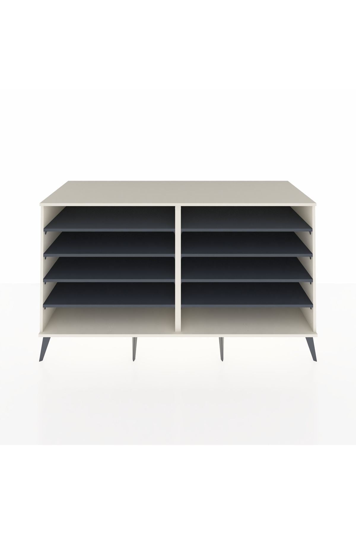 Kronos Konsol 8 Raflı 176x59x99 Aytaşı-Aytaşı/Antrasit