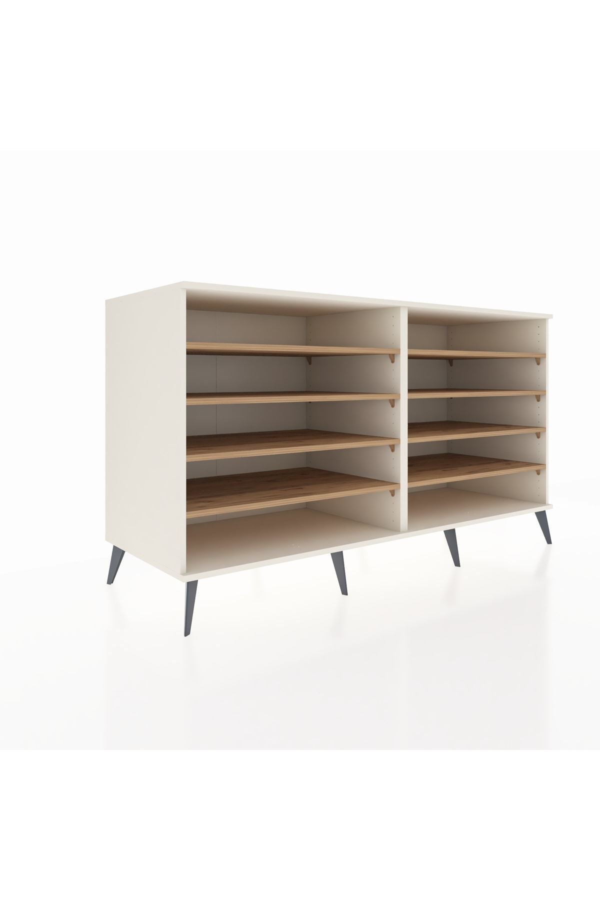 Kronos Konsol 8 Raflı 176x59x99 Aytaşı-Aytaşı/Çam