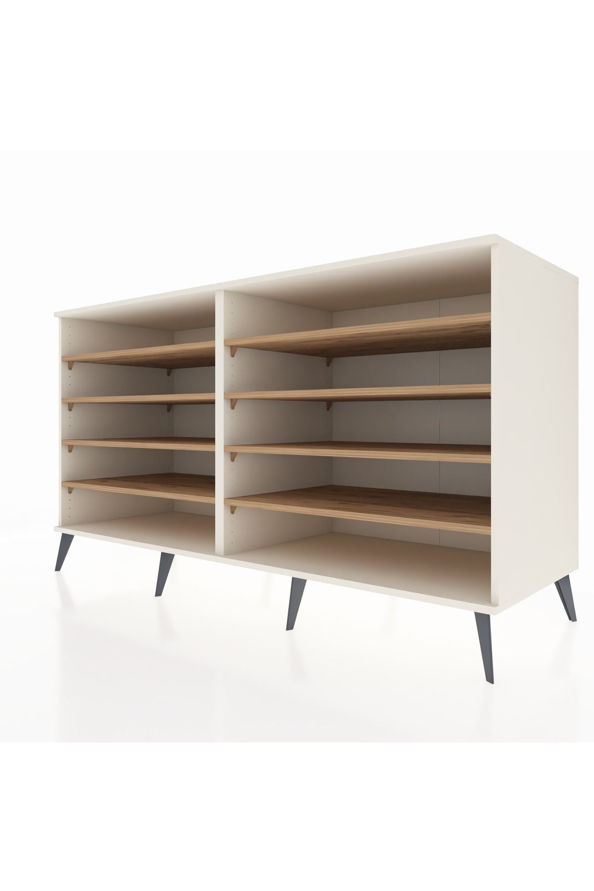 Kronos Konsol 8 Raflı 176x59x99 Aytaşı-Aytaşı/Çam