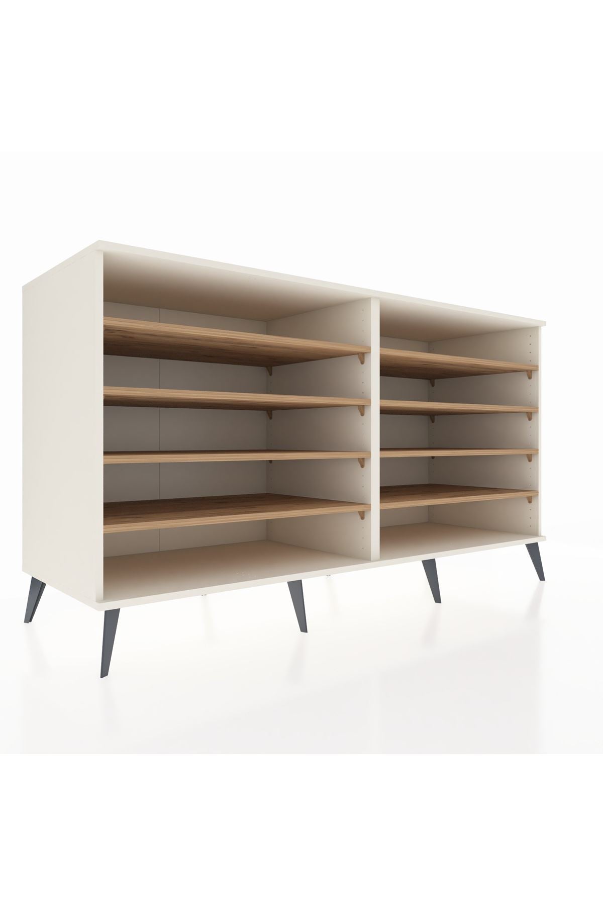 Kronos Konsol 8 Raflı 176x59x99 Aytaşı-Aytaşı/Çam