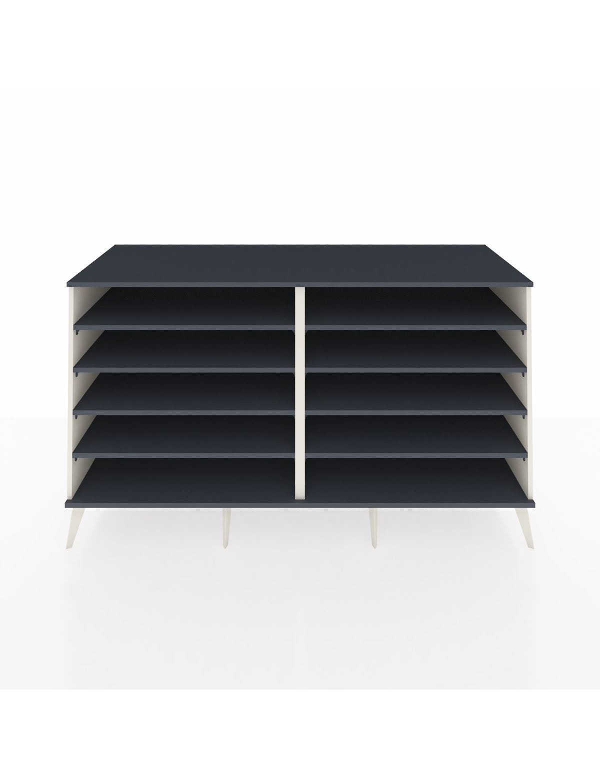 Kronos Konsol 8 Raflı 176x59x99 Aytaşı-Antrasit