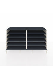 Kronos Konsol 8 Raflı 176x59x99 Aytaşı-Antrasit