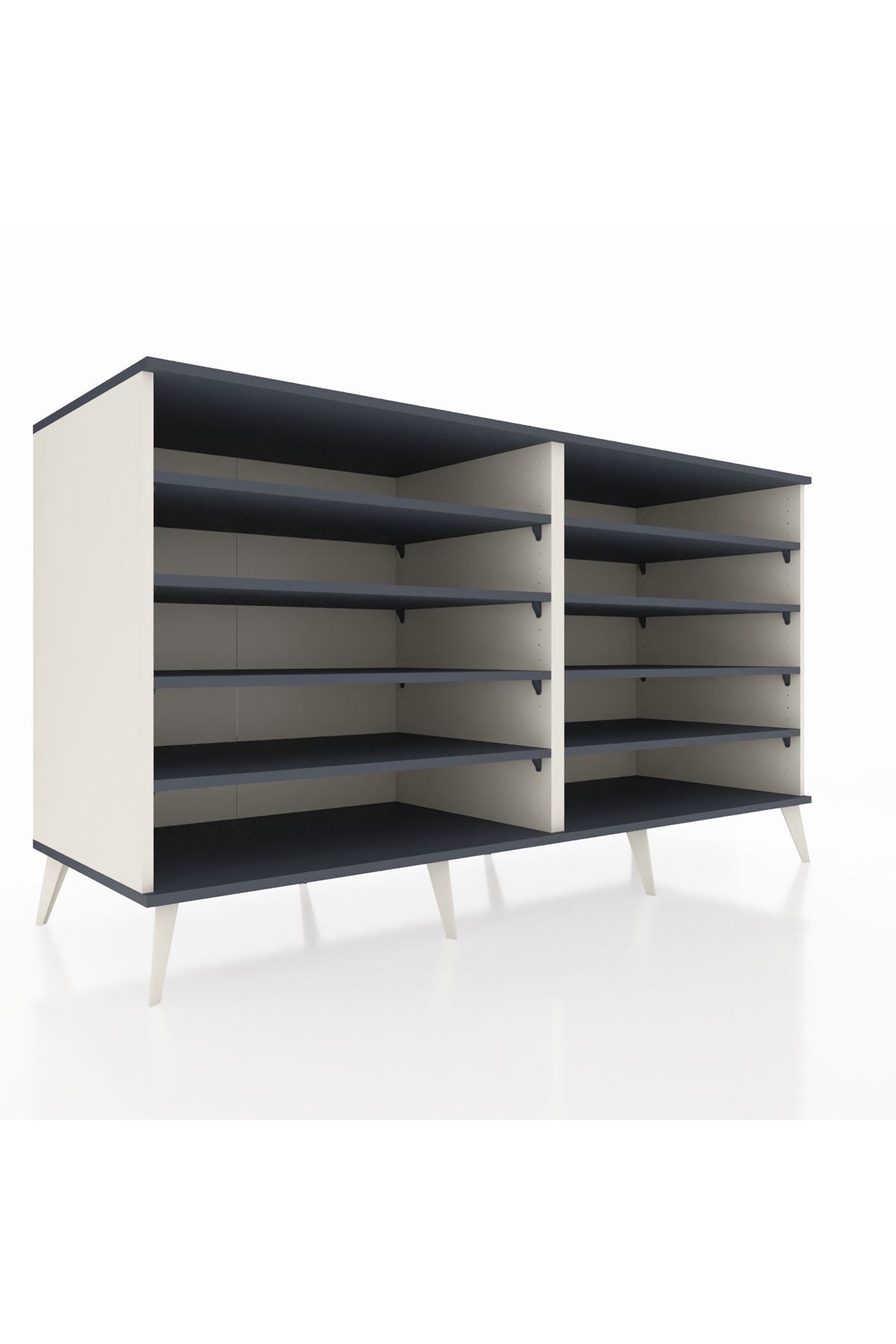 Kronos Konsol 8 Raflı 176x59x99 Aytaşı-Antrasit