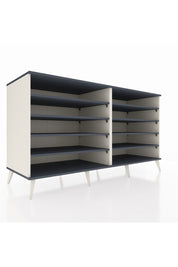 Kronos Konsol 8 Raflı 176x59x99 Aytaşı-Antrasit