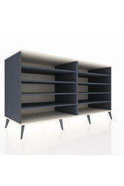 Kronos Konsol 8 Raflı 176x59x99 Antrasit-Aytaşı/Antrasit