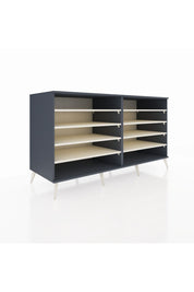 Kronos Konsol 8 Raflı 176x59x99 Antrasit-Antrasit/Aytaşı