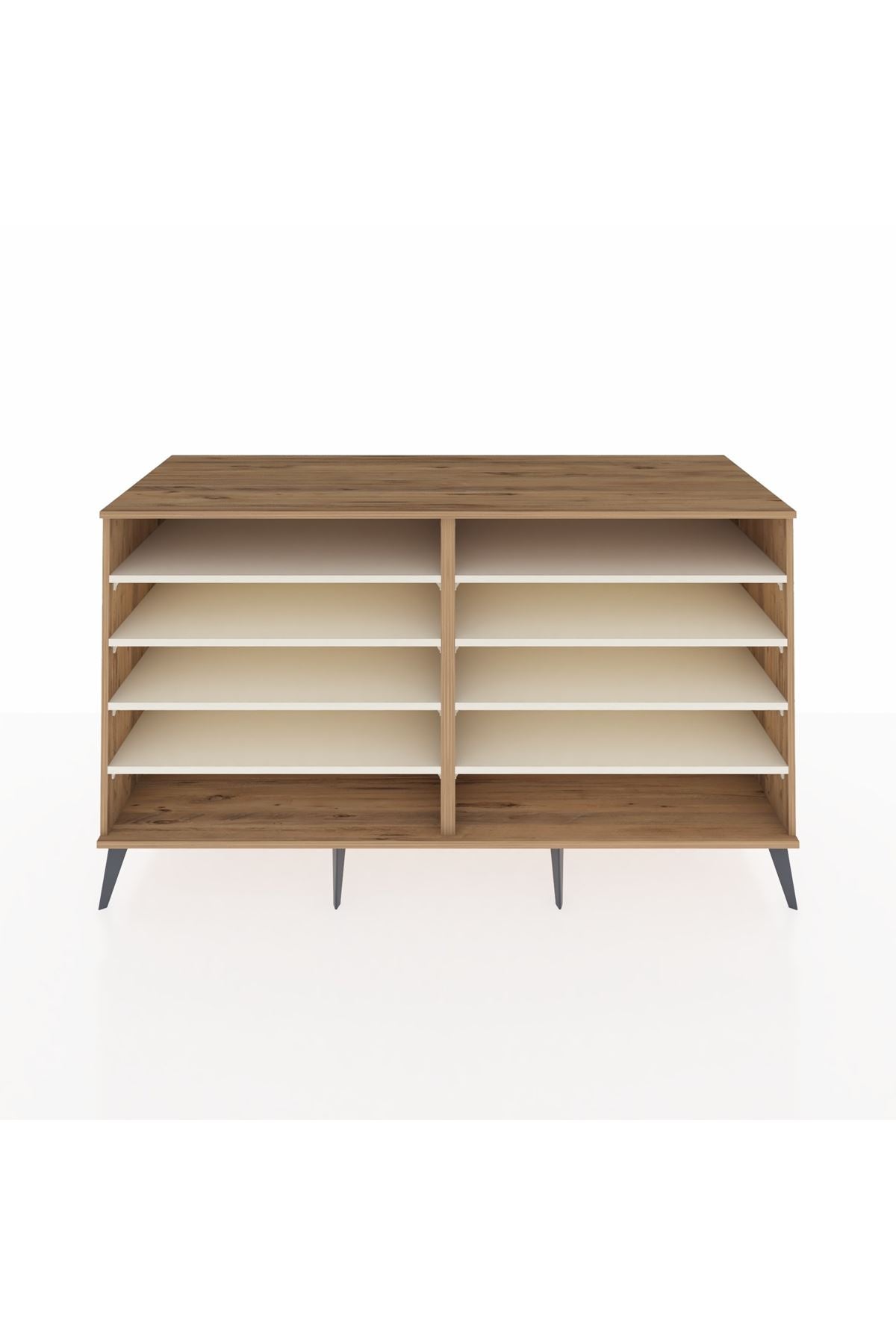 Kronos Konsol 8 Raflı 176x59x99 Çam-Çam/Aytaşı