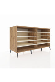 Kronos Konsol 8 Raflı 176x59x99 Çam-Çam/Aytaşı