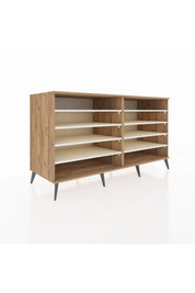 Kronos Konsol 8 Raflı 176x59x99 Çam-Çam/Aytaşı