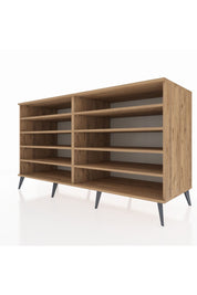 Kronos Konsol 8 Raflı 176x59x99 Çam-Çam
