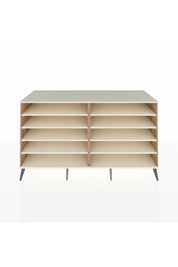 Kronos Konsol 8 Raflı 176x59x99 Çam-Aytaşı