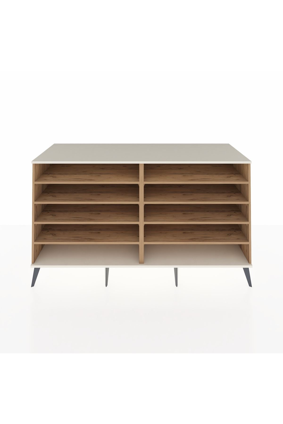 Kronos Konsol 8 Raflı 176x59x99 Çam-Aytaşı/Çam