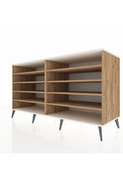 Kronos Konsol 8 Raflı 176x59x99 Çam-Aytaşı/Çam