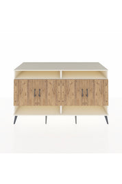 Kronos Konsol 6 Raflı 4 Kapaklı 176x59x99 Aytaşı-Çam/Aytaşı