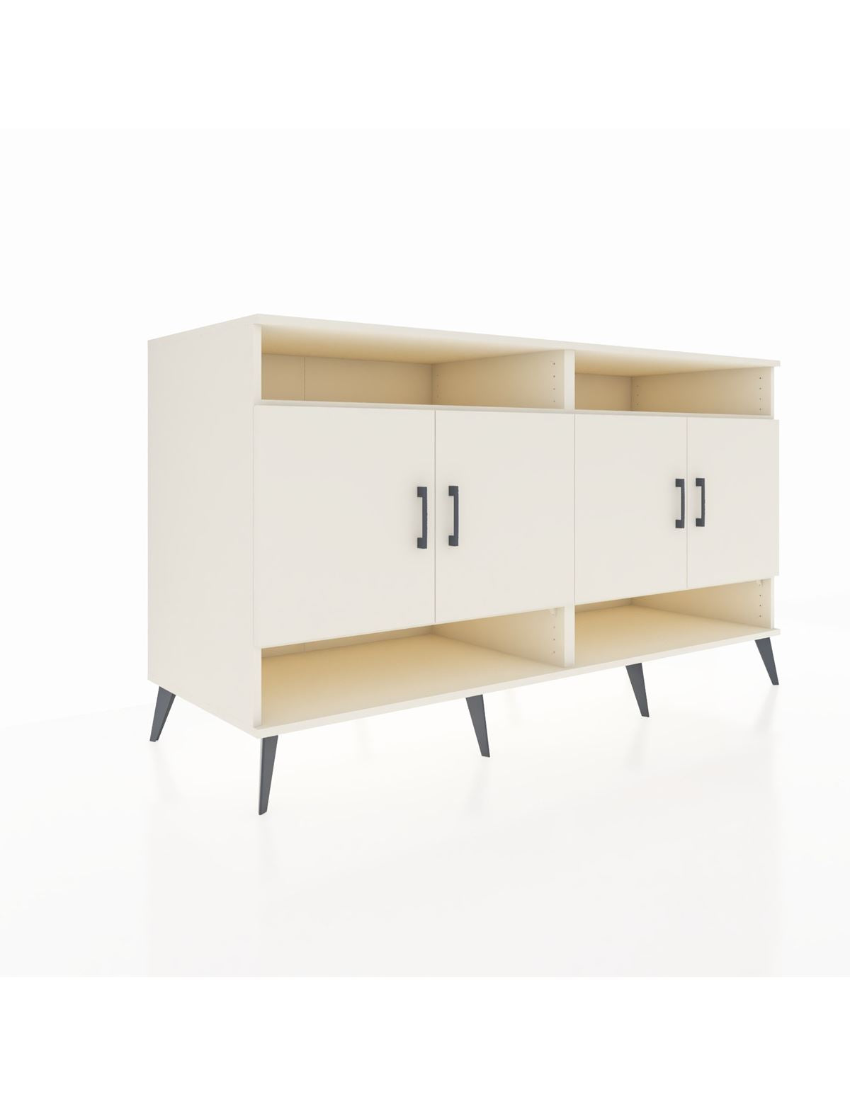 Kronos Konsol 6 Raflı 4 Kapaklı 176x59x99 Aytaşı-Aytaşı