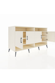 Kronos Konsol 6 Raflı 4 Kapaklı 176x59x99 Aytaşı-Aytaşı/Antrasit