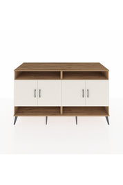 Kronos Konsol 6 Raflı 4 Kapaklı 176x59x99 Çam-Aytaşı/Çam