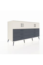 Kronos Konsol 2 Raflı 6 Çekmeceli 4 Kapaklı 176x59x99 Aytaşı-Aytaşı/Antrasit