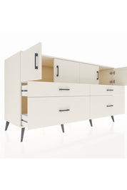 Kronos Konsol 2 Raflı 4 Çekmeceli 4 Kapaklı 176x59x99 Aytaşı-Aytaşı