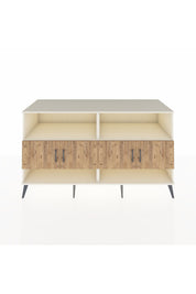 Kronos Konsol 4 Raflı 4 Kapaklı 176x59x99 Aytaşı-Çam/Aytaşı