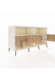 Kronos Konsol 4 Raflı 4 Kapaklı 176x59x99 Aytaşı-Çam/Aytaşı