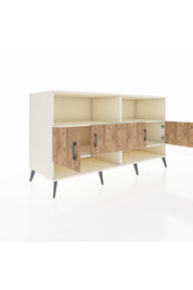 Kronos Konsol 4 Raflı 4 Kapaklı 176x59x99 Aytaşı-Çam