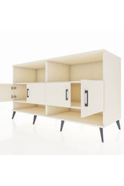 Kronos Konsol 4 Raflı 4 Kapaklı 176x59x99 Aytaşı-Aytaşı