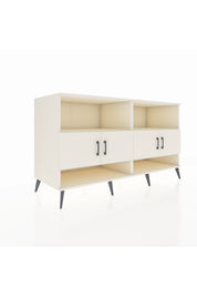 Kronos Konsol 4 Raflı 4 Kapaklı 176x59x99 Aytaşı-Aytaşı/Antrasit