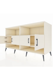 Kronos Konsol 4 Raflı 4 Kapaklı 176x59x99 Aytaşı-Aytaşı/Çam