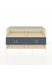 Kronos Konsol 4 Raflı 4 Kapaklı 176x59x99 Aytaşı-Antrasit