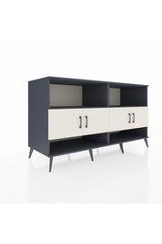 Kronos Konsol 4 Raflı 4 Kapaklı 176x59x99 Antrasit-Aytaşı