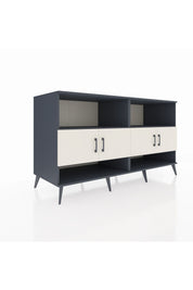 Kronos Konsol 4 Raflı 4 Kapaklı 176x59x99 Antrasit-Aytaşı/Antrasit