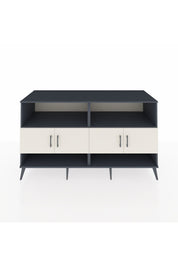 Kronos Konsol 4 Raflı 4 Kapaklı 176x59x99 Antrasit-Aytaşı/Antrasit