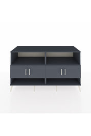 Kronos Konsol 4 Raflı 4 Kapaklı 176x59x99 Antrasit-Antrasit/Aytaşı