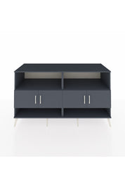 Kronos Konsol 4 Raflı 4 Kapaklı 176x59x99 Antrasit-Antrasit