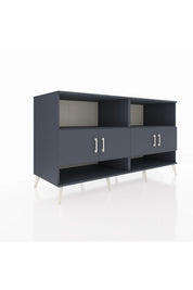 Kronos Konsol 4 Raflı 4 Kapaklı 176x59x99 Antrasit-Antrasit