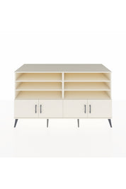 Kronos Konsol 6 Raflı 4 Kapaklı 176x59x99 Aytaşı-Aytaşı